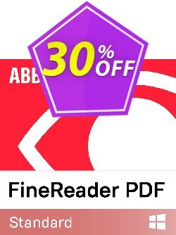 30% OFF ABBYY FineReader PDF, verified