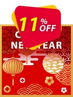 11% OFF Chinese New Year Pack for PowerDirector Coupon code