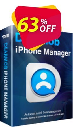 DearMob iPhone Manager - Lifetime 2PCs Super promo code 2024