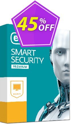 45% OFF ESET Smart Security - Renew 3 Years 2 Devices Coupon code