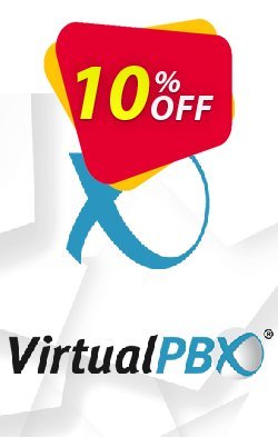 VirtualPBX Enterprise - Unlimited Minutes  Coupon discount 10% OFF VirtualPBX Enterprise (Unlimited Minutes), verified - Exclusive deals code of VirtualPBX Enterprise (Unlimited Minutes), tested & approved
