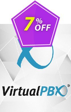 7% OFF VirtualPBX 500 - Unlimited Users  Coupon code