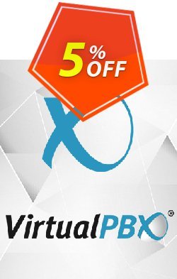 5% OFF VirtualPBX 1000 (Unlimited Users), verified