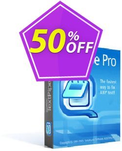 Coupon code TextPipe Pro MultiCPU/App Server License (+1 Yr Maint)