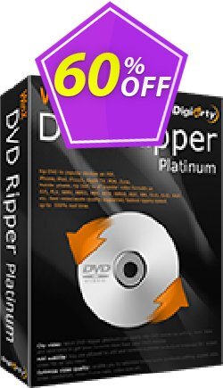 60% OFF WinX DVD Ripper Platinum Lifetime Coupon code