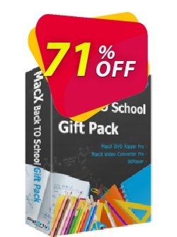 71% OFF MacX Back-to-School Gift Pack Coupon code