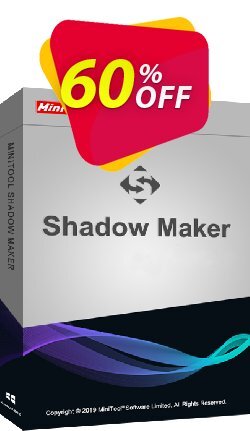 60% OFF MiniTool ShadowMaker Pro Ultimate, verified