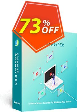 73% OFF Apowersoft Screen Recorder Pro Lifetime Coupon code
