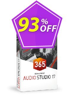 93% OFF MAGIX SOUND FORGE Audio Studio 365 Coupon code