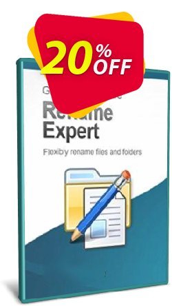 Rename Expert - 10-User License Coupon discount Coupon code Rename Expert - 10-User License - Rename Expert - 10-User License offer from Gillmeister Software