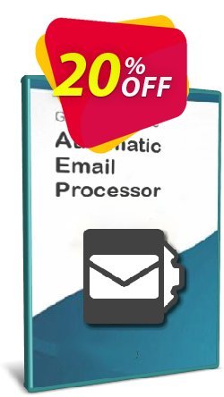 Automatic Email Processor 2 - Standard Edition - 5-User License Coupon discount Coupon code Automatic Email Processor 2 (Standard Edition) - 5-User License - Automatic Email Processor 2 (Standard Edition) - 5-User License offer from Gillmeister Software