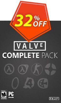 32% OFF Valve Complete Pack PC Coupon code