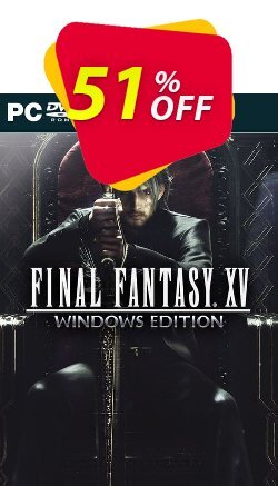 Final Fantasy XV 15 Windows Edition PC Coupon discount Final Fantasy XV 15 Windows Edition PC Deal - Final Fantasy XV 15 Windows Edition PC Exclusive offer 