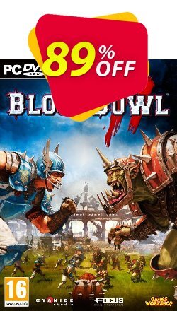 89% OFF Blood Bowl 2 PC Discount