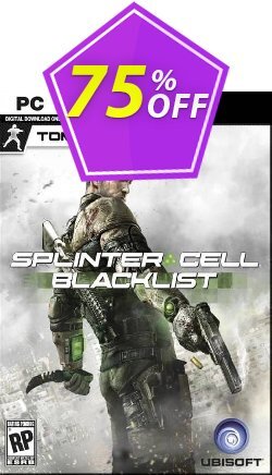 75% OFF Tom Clancy's Splinter Cell Blacklist PC Discount