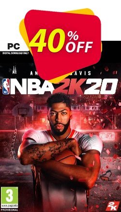 40% OFF NBA 2K20 PC - US  Discount