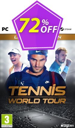 72% OFF Tennis World Tour Legends Edition PC Discount