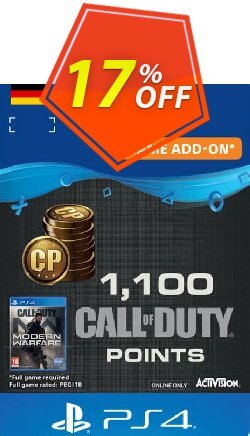 Call of Duty Modern Warfare - 1100 Points PS4 (Germany) Deal