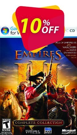 10% OFF Age of Empires III 3: Complete Collection PC Discount