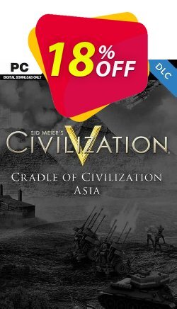 18% OFF Civilization V Cradle of Civilization Map Pack Asia PC Discount