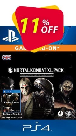 11% OFF Mortal Kombat X XL Pack PS4 Discount