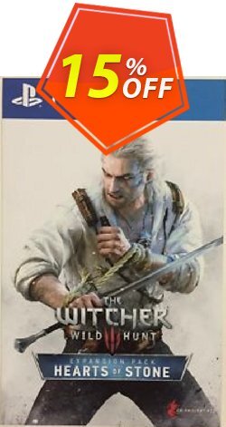 15% OFF The Witcher 3 Wild Hunt - Hearts of Stone PS4 Discount
