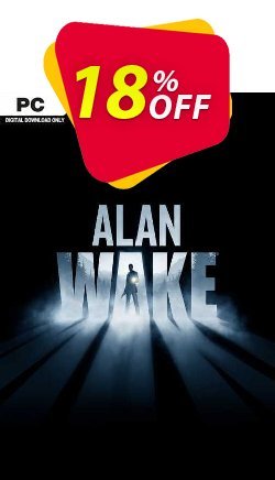 18% OFF Alan Wake PC Coupon code
