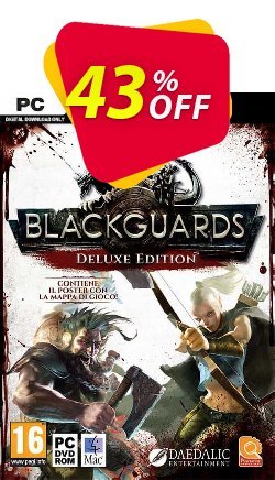 43% OFF Blackguards Deluxe Edition PC Coupon code