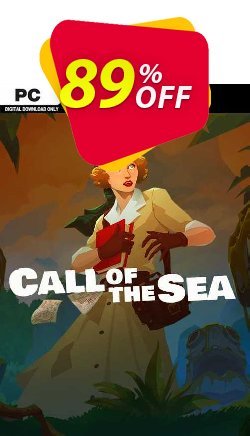 89% OFF Call of the Sea PC Coupon code