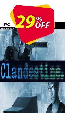 29% OFF Clandestine PC Coupon code