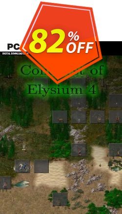 82% OFF Conquest of Elysium 4 PC Coupon code