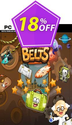 18% OFF Crazy Belts PC Coupon code