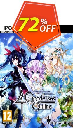 72% OFF Cyberdimension Neptunia: 4 Goddesses Online PC Discount
