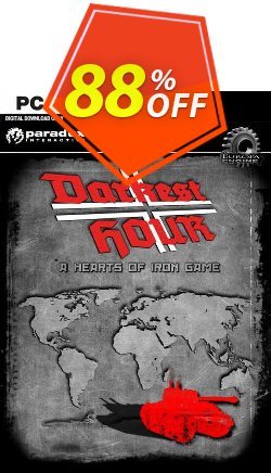 Darkest Hour - A Hearts of Iron Game PC Deal 2024 CDkeys