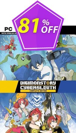 Digimon Story Cyber Sleuth: Complete Edition PC Deal 2024 CDkeys