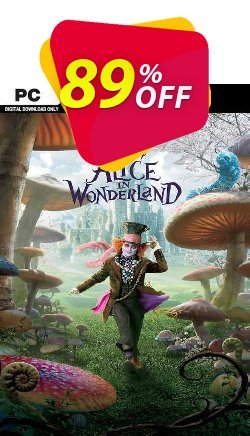 89% OFF Disney Alice in Wonderland PC Coupon code
