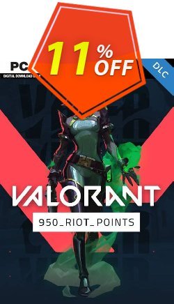 Valorant 950 Riot Points PC Deal 2024 CDkeys