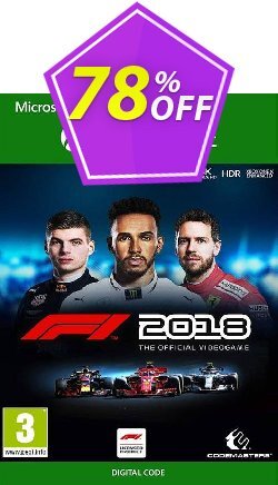 78% OFF F1 2018 Xbox One - UK  Discount