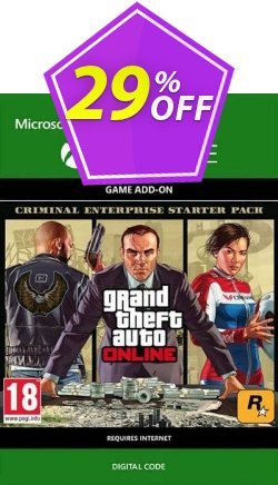 29% OFF GTA Online: Criminal Enterprise Starter Pack Xbox One - US  Coupon code