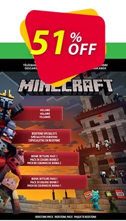51% OFF Minecraft Xbox One - Redstone Pack DLC Discount