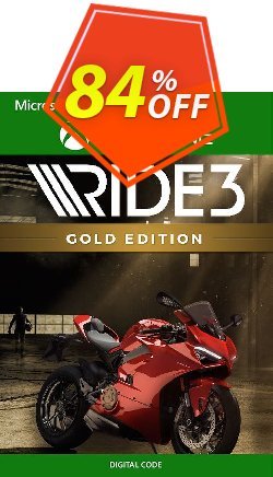 84% OFF Ride 3 Gold Edition Xbox One - UK  Discount