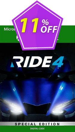 11% OFF Ride 4 Special Edition Xbox One - US  Discount