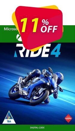 11% OFF Ride 4 Xbox One - US  Discount