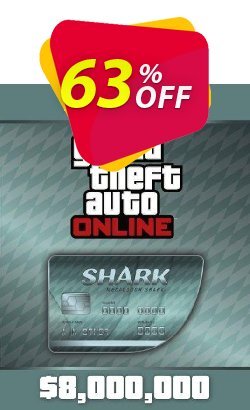 63% OFF Grand Theft Auto Online - GTA V 5 : Megalodon Shark Cash Card PC Discount