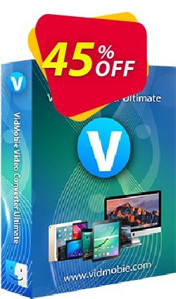 45% OFF VidMobie Video Converter Ultimate for Mac - Lifetime License  Coupon code