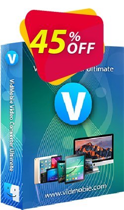 45% OFF VidMobie Video Converter Ultimate for Mac - 1 Year Subscription  Coupon code