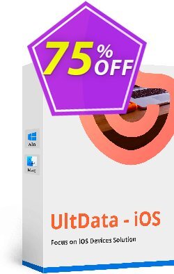 75% OFF Tenorshare UltData for Windows & Mac Coupon code