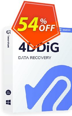 70% OFF Tenorshare 4DDiG Mac Data Recovery (Lifetime License), verified