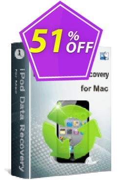 51% OFF iStonsoft iPod Data Recovery for Mac Coupon code