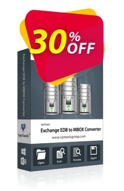 Exchange EDB to MBOX Converter - Enterprise  Coupon discount SysTools coupon 36906 - 